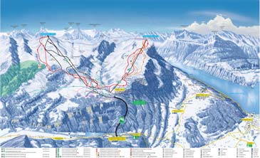 Skigebiet Stoos - Morschach