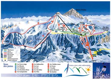 Skigebied Thollon les Mémises
