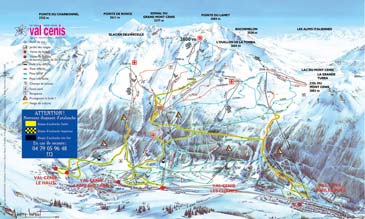 ski resort Val Cenis Vanoise