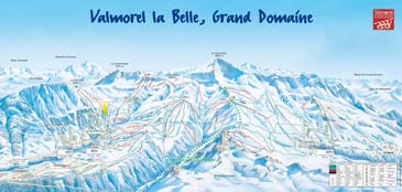 Skigebiet Valmorel - Le Grand Domaine