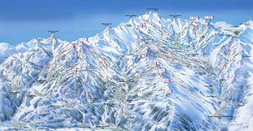 Skigebiet Val Thorens - Les 3 Vallées