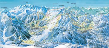 Skigebied Vars - La Fôret Blanche