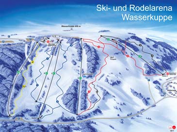 Ski Resort Wasserkuppe