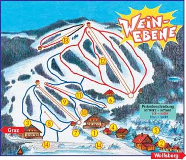 Skigebied Weinebene