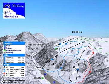 Skigebiet Wiesensteig - Bläsiberg