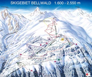 Skigebiet Bellwald