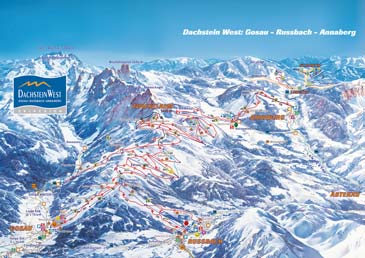 Skigebiet Gosau - Dachstein West