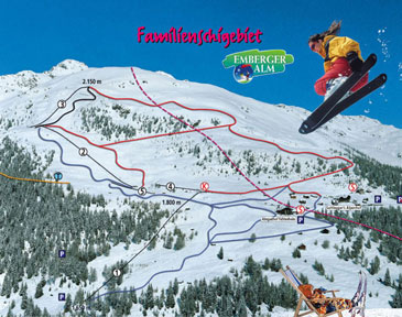 Skigebiet Emberger Alm - Berg im Drautal