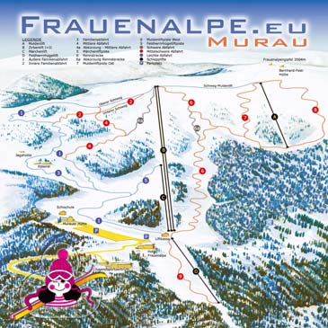 Skigebied Murauer Frauenalpe