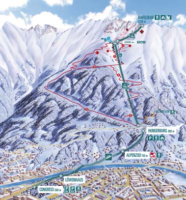 Skigebiet Innsbruck - Nordpark