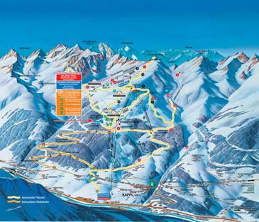 Skigebiet Kappl / Paznaun - Ischgl