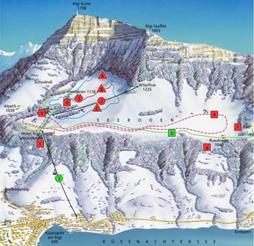 Ski Resort Küssnacht am Rigi - Seebodenalp