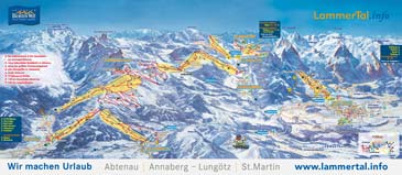 Skigebied Abtenau im Lammertal