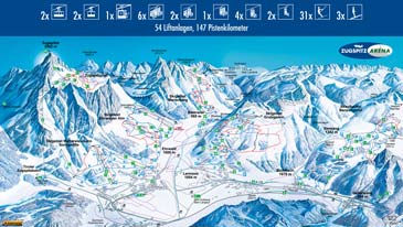 Skigebiet Lermoos Grubigsteinbahnen