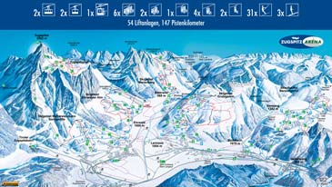 Skigebied Lermoos Grubigsteinbahnen