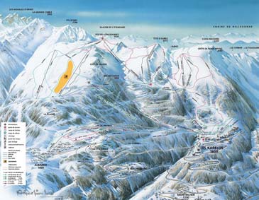 Skigebied Les Karellis