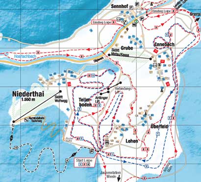 Skigebiet Umhausen - Niederthai