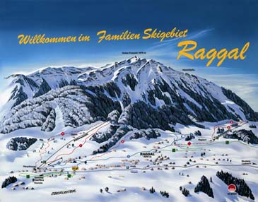 Skigebied Skilifte Raggal