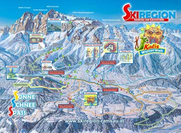 Skigebiet Ramsau Dachstein - Ski Amade