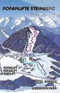Skigebiet Rofanlifte - Steinberg am Achensee