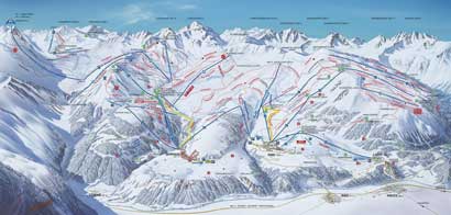 Skigebiet Serfaus - Fiss - Ladis