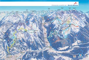 Ski Resort Silvretta Montafon Hochjoch