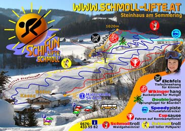 Skigebied Schmoll Lifte - Steinhaus am Semmering