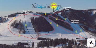 Skigebiet Teichalm Lifte