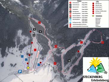 Ski Resort Unterammergau - Steckenberglifte - Schartenlifte