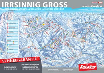 Skigebiet Brixen im Thale SkiWelt