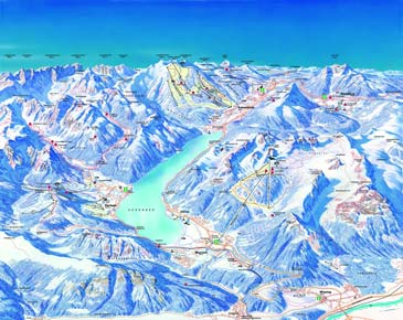 Skigebied Rofan Seilbahn Maurach am Achensee
