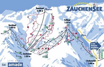 Skigebied Zauchensee Flachauwinkl - Ski Amade