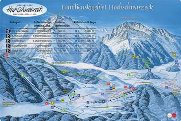 Skigebied Hochschwarzeck - Ramsau bei Berchtesgaden