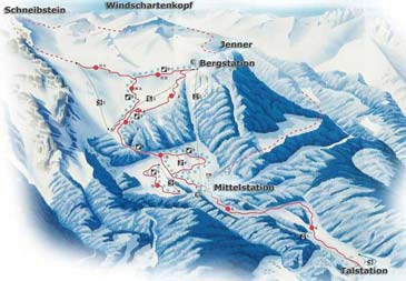 Skigebied Jenner - Schönau am Königssee
