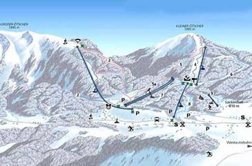 Skigebied Lackenhof - Ötscher