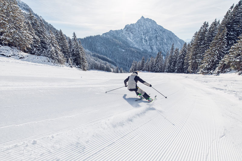 Skiën Rofangebirge Maurach Rofan Seilbahn