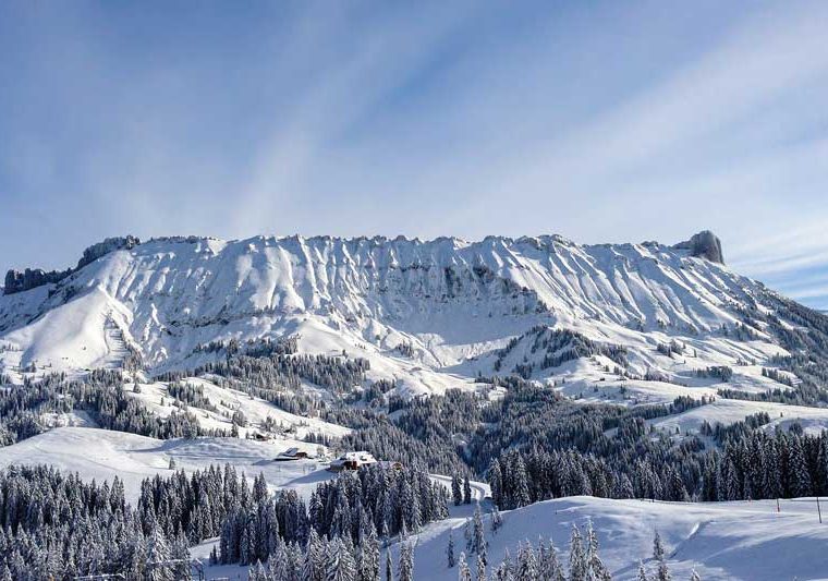 Skiën in de zomer Zwitserland